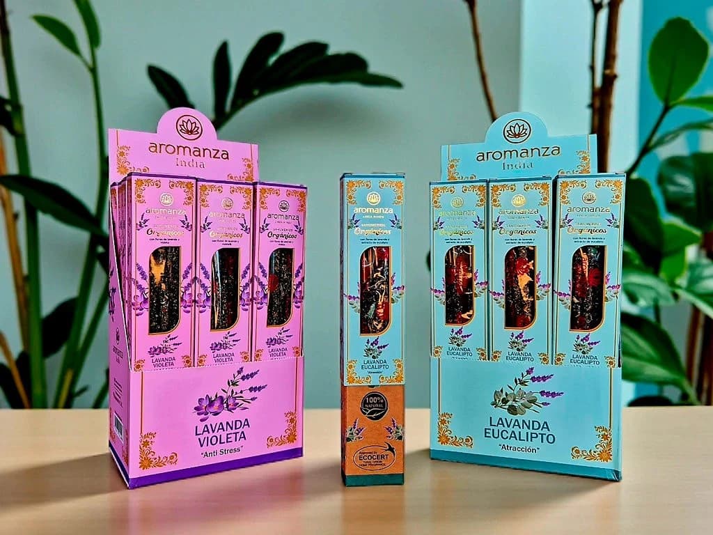 SAHUMERIO  AROMANZA INDIA X 8 VARILLAS